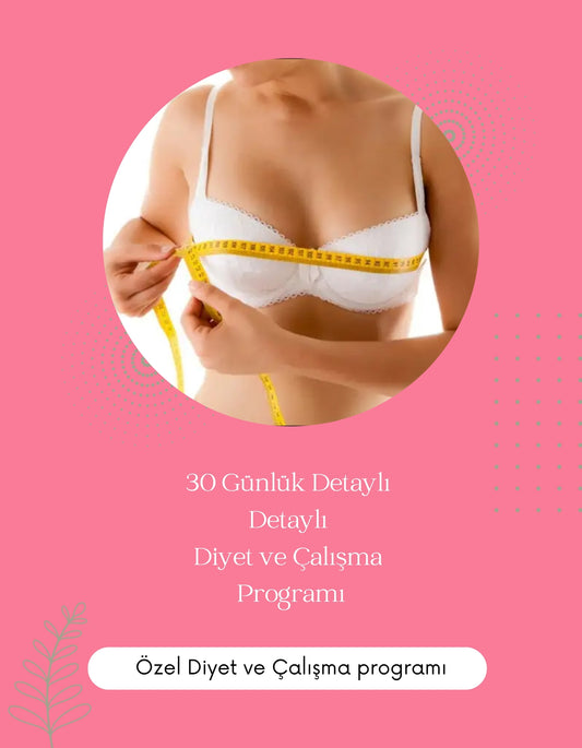 Hediye Göğüs büyütme Diyeti & Çalışma programı